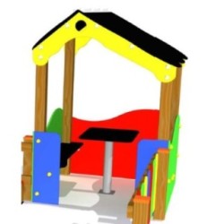 Mesa para la casita infantil Helsinki