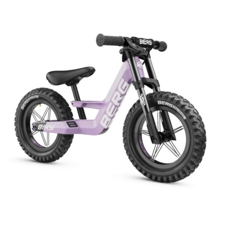 Bici sin pedales BERG BIKY Cross Purple con freno de mano