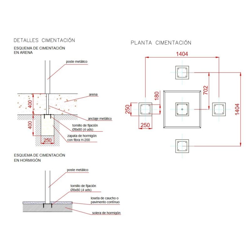 Mesa de 3 en Raya de exterior con 4 asientos