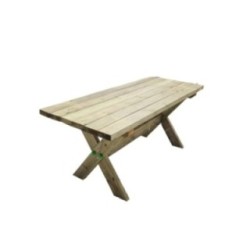 Mesa de madera exterior MASGAMES XERTA 180 cm