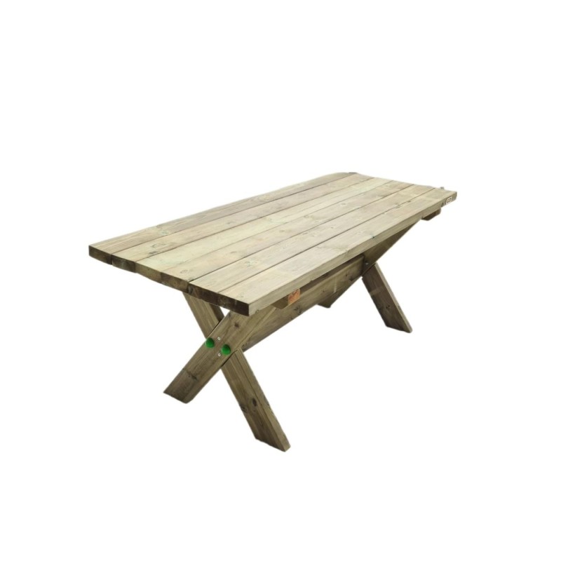 Mesa de madera exterior MASGAMES XERTA 180 cm