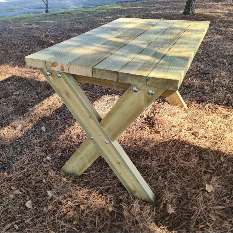 Mesa de madeira para exterior MASGAMES XERTA 120 cm