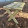 Mesa de madeira para exterior MASGAMES XERTA 120 cm