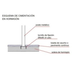 Mesa de parchís de exterior con 4 asientos