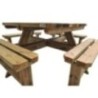 Mesa de picnic cuadrada MASGAMES BALTIC