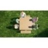 Mesa de picnic cuadrada MASGAMES BALTIC