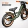 Bici sin pedales BERG BIKY Trail Green con freno de mano