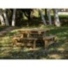 Mesa de picnic cuadrada MASGAMES BALTIC