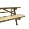Taula de picnic infantil MASGAMES BRAM de fusta per exterior