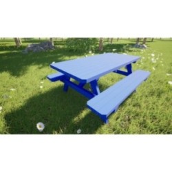 Taula de picnic infantil MASGAMES BRAM de fusta per exterior