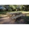 Taula de picnic infantil MASGAMES BRAM de fusta per exterior