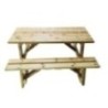 Mesa de picnic MASGAMES ZURICH de madera para exterior