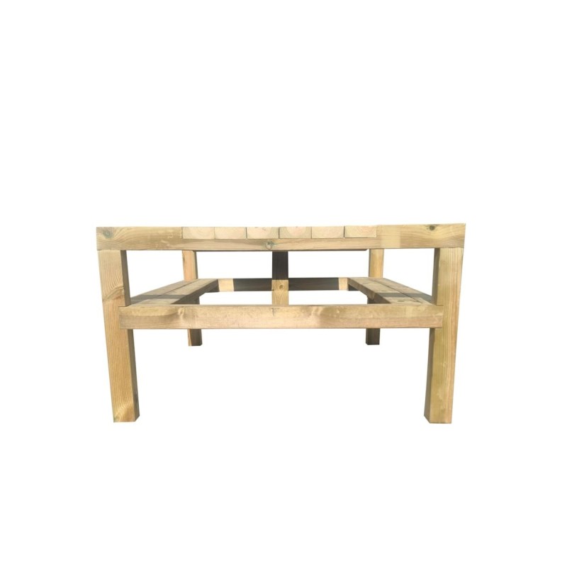 Taula de picnic MASGAMES TÒQUIO de fusta per exterior