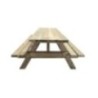 Mesa de picnic MASGAMES MUNICH 240 de madera para exterior