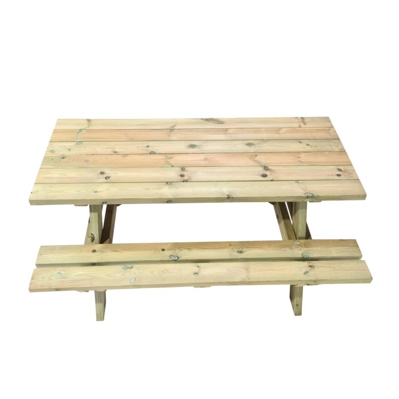 Mesa de picnic MASGAMES MUNICH 180 de madera para exterior