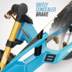 Bici sin pedales BERG BIKY Cross Blue con freno de mano