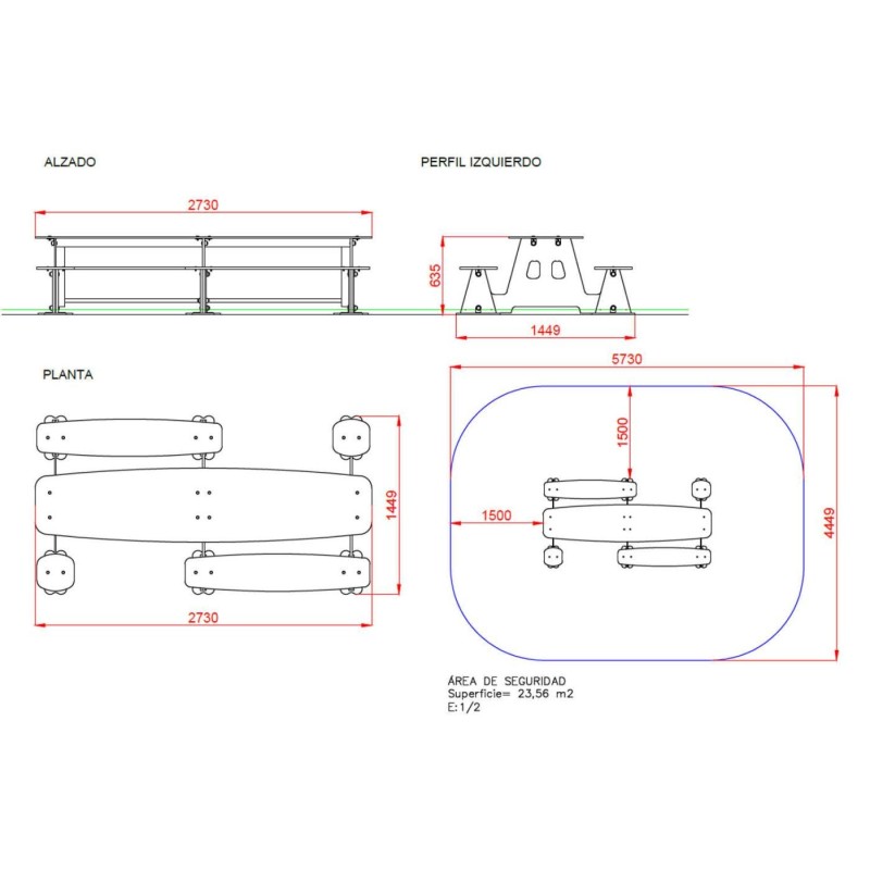 Mesita infantil Inclusiva GNOMO