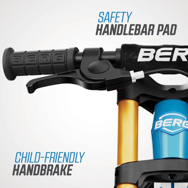 Bici sin pedales BERG BIKY Cross Blue con freno de mano