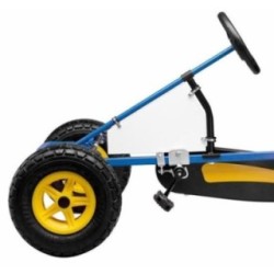 Soporte publicitario para karts de pedales