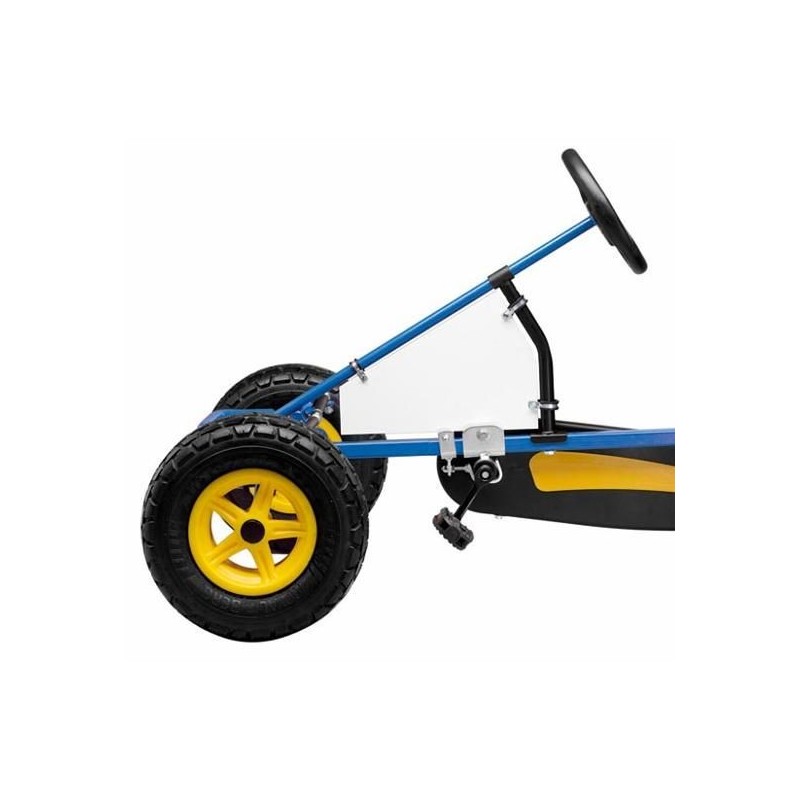 Soporte publicitario para karts de pedales