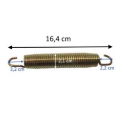 Bolsa de 10 muelles para camas elásticas Masgames (165 mm)