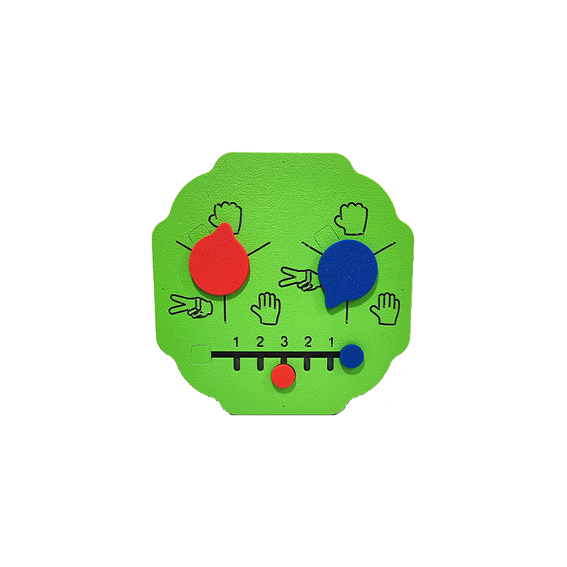 Painel de jogo Pedra, Papel ou Tesoura