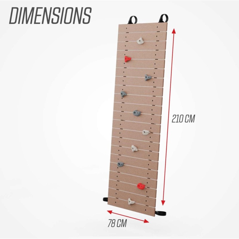 Pared de escalada para BERG Playbase