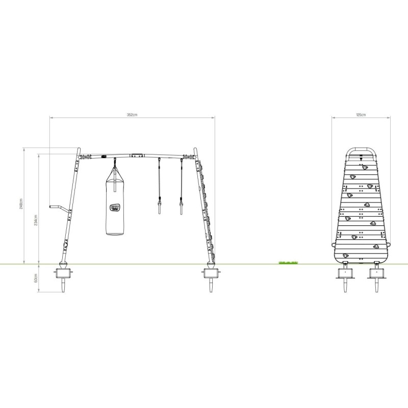 Parque EXIT GetSet monkeybar MB220
