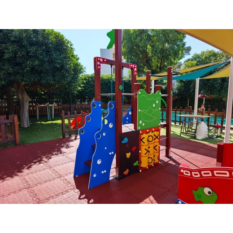 Parque infantil adaptado BARCO EXPLORADOR