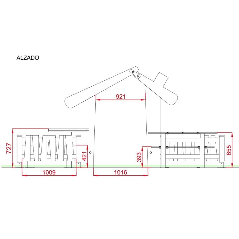 Parc infantil KARELIA adaptat
