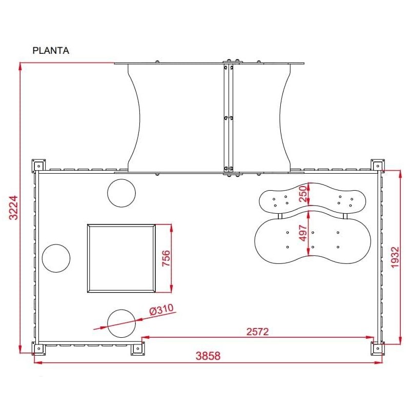 Parc infantil KARELIA adaptat