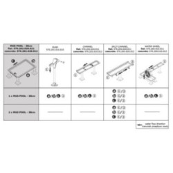 Parque infantil agua módulo poça de lama altura 38 cm