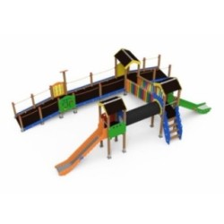 Parque infantil ASIA adaptado