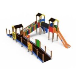 Parque infantil ASIA adaptado