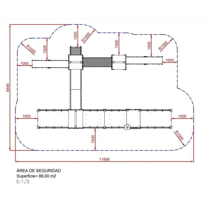 Parque infantil ASIA adaptado