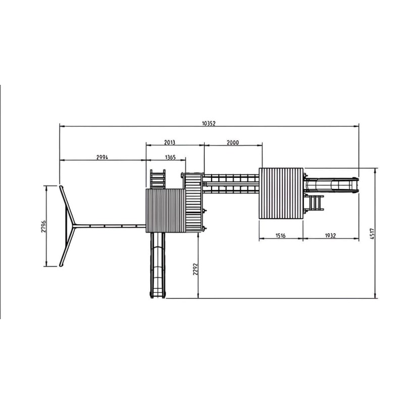 Parque infantil Masgames Atlas