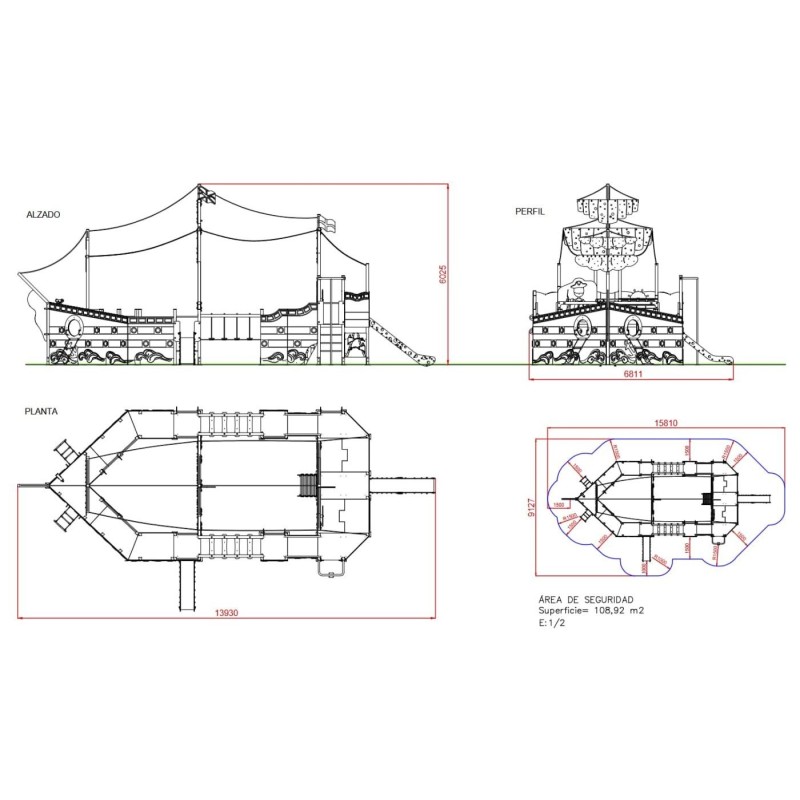 Parque infantil NAVIO GALEÃO