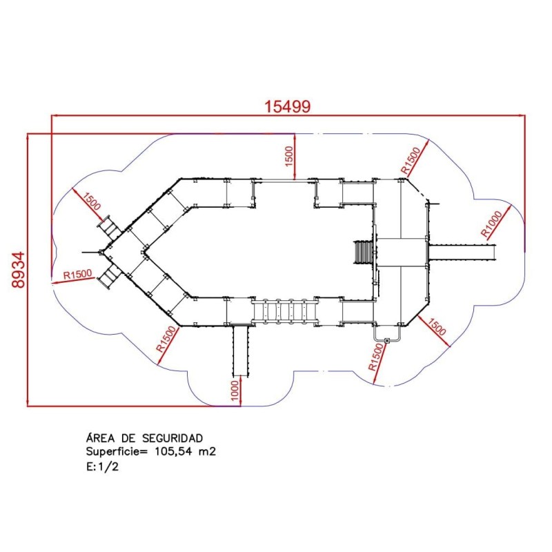 Parque infantil BARCO GOLONDRINA
