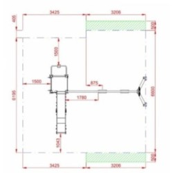 Parc infantil BEISBOL amb gronxador doble