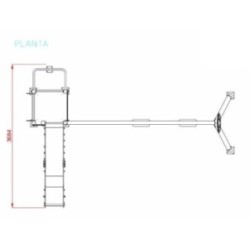 Parc infantil BEISBOL amb gronxador doble