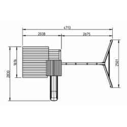 Parque infantil Masgames Lookout M + Columpio