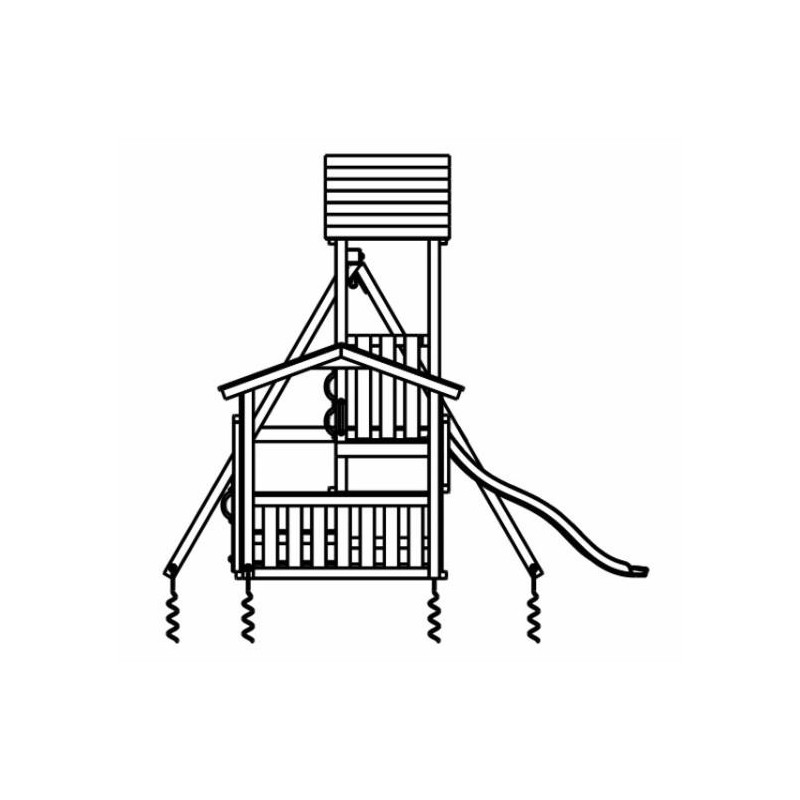 Parque infantil Masgames Lookout M + Columpio