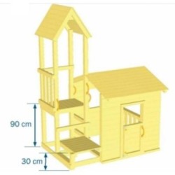 Parque infantil Masgames Lookout M + Columpio