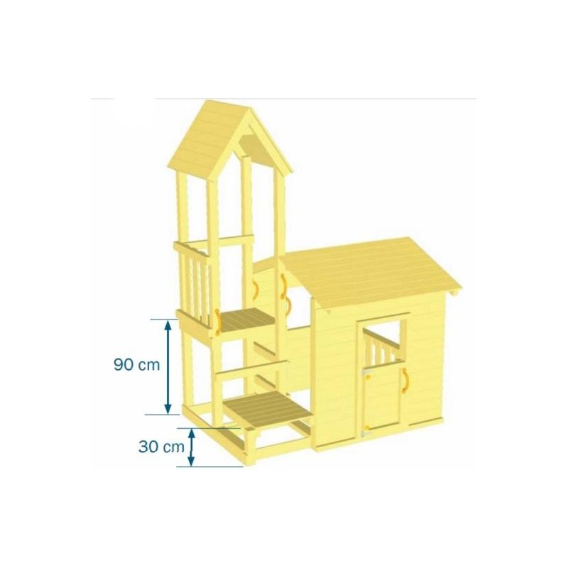 Parque infantil Masgames Lookout M + Columpio