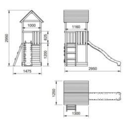 Parque infantil Masgames Canigó L