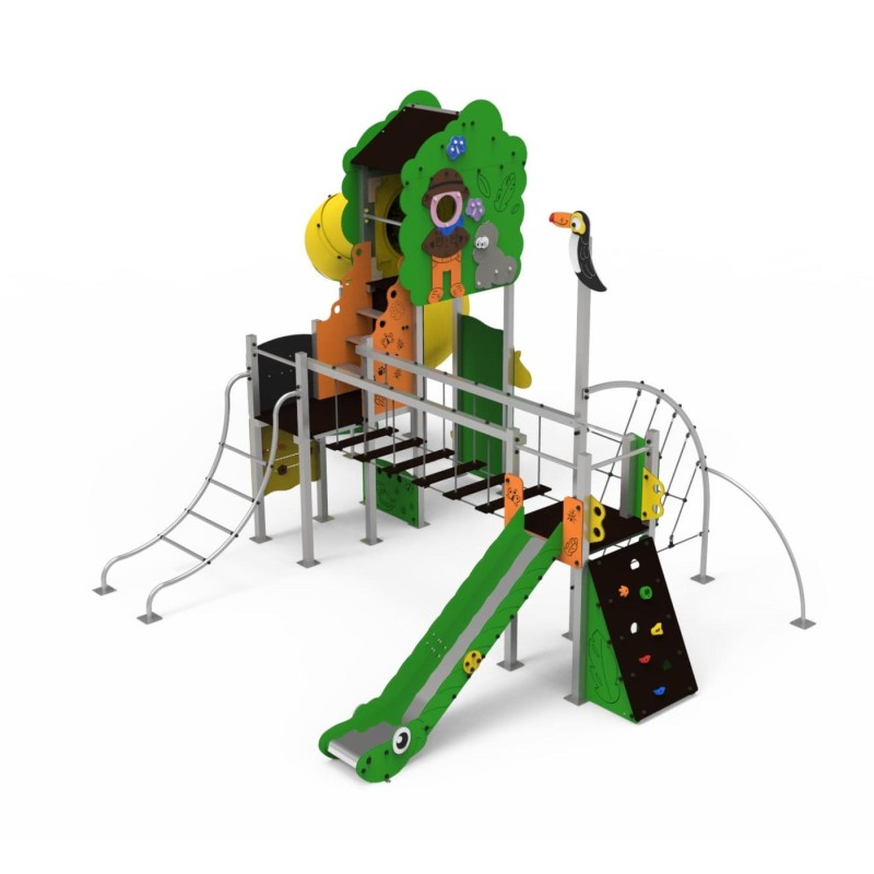 Parque infantil la casa del árbol de Tarzán