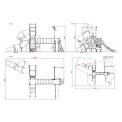 Parque infantil la casa del árbol de Tarzán