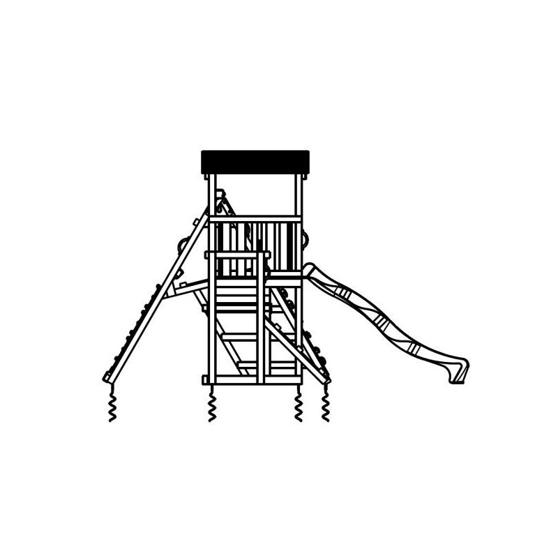 Parque infantil Masgames Cascade L + @Challenger