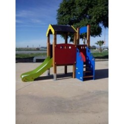 Parque infantil CASITA ELEVADA BASILEA