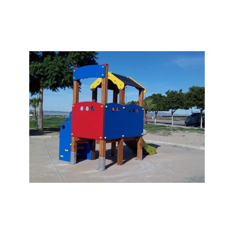 Parque infantil CASITA ELEVADA BASILEA